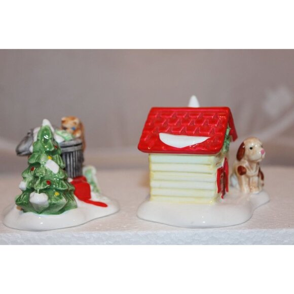 Dept 56 Snow Village - Cat and Dog - Picture 4 of 6